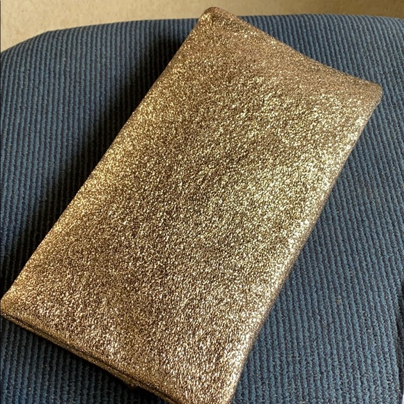 Sole Society Gold Evening Clutch - Picture 5 of 7